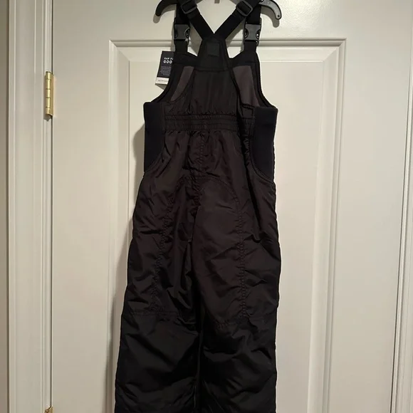 Gap Kids Black Snow Bib Overalls size 4 - Picture 2 of 5